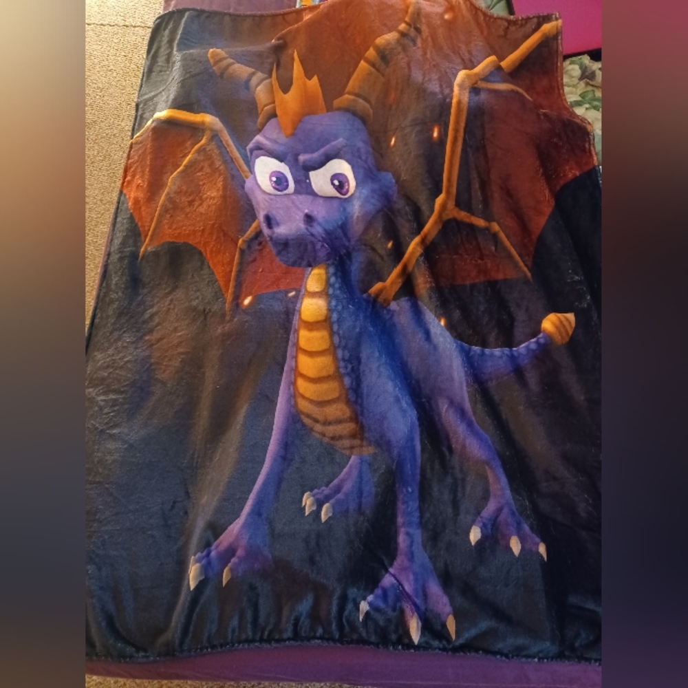 NEW Dragon Plush throw